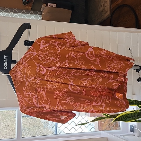 Jessica simpson floral shirt womens xl - Picture 5 of 7